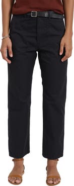 Alex Mill Neil High Waist Straight Leg Utility Twill Pants