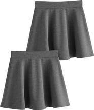 NEXT Kids' 2-Pack Uniform Pull-On Skorts