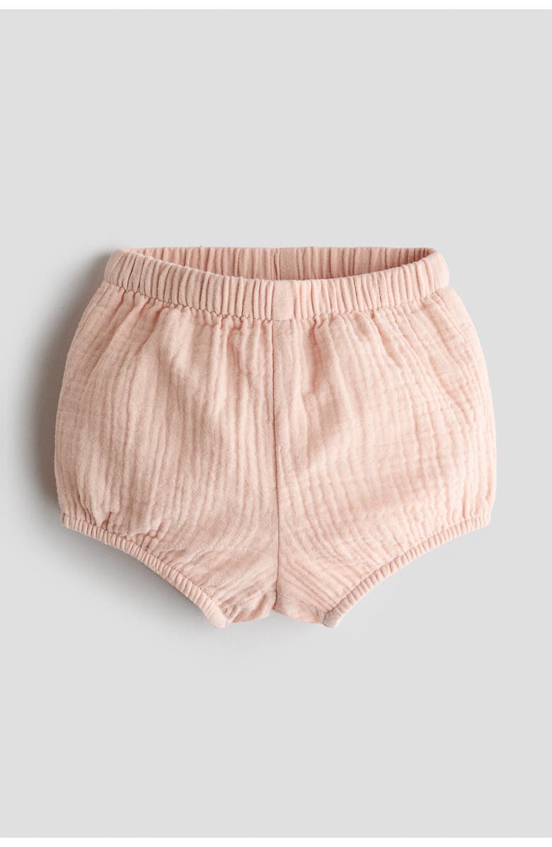 H&M 2-piece Cotton Muslin Set, Alternate, color, Light Dusty Pink