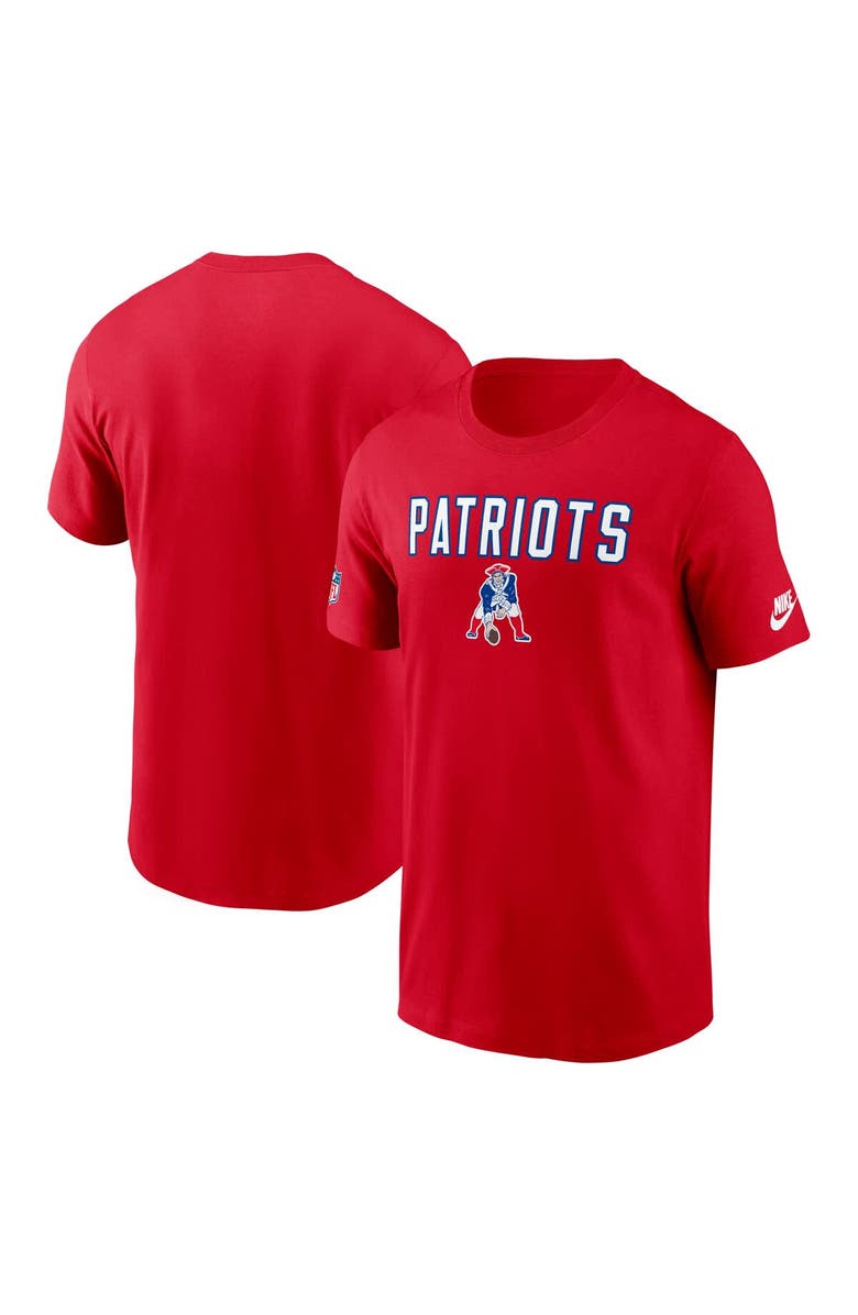 Nike Men's Nike Red New England Patriots Alt Pack Onside Conversion Performance T-Shirt, Alternate, color, Red