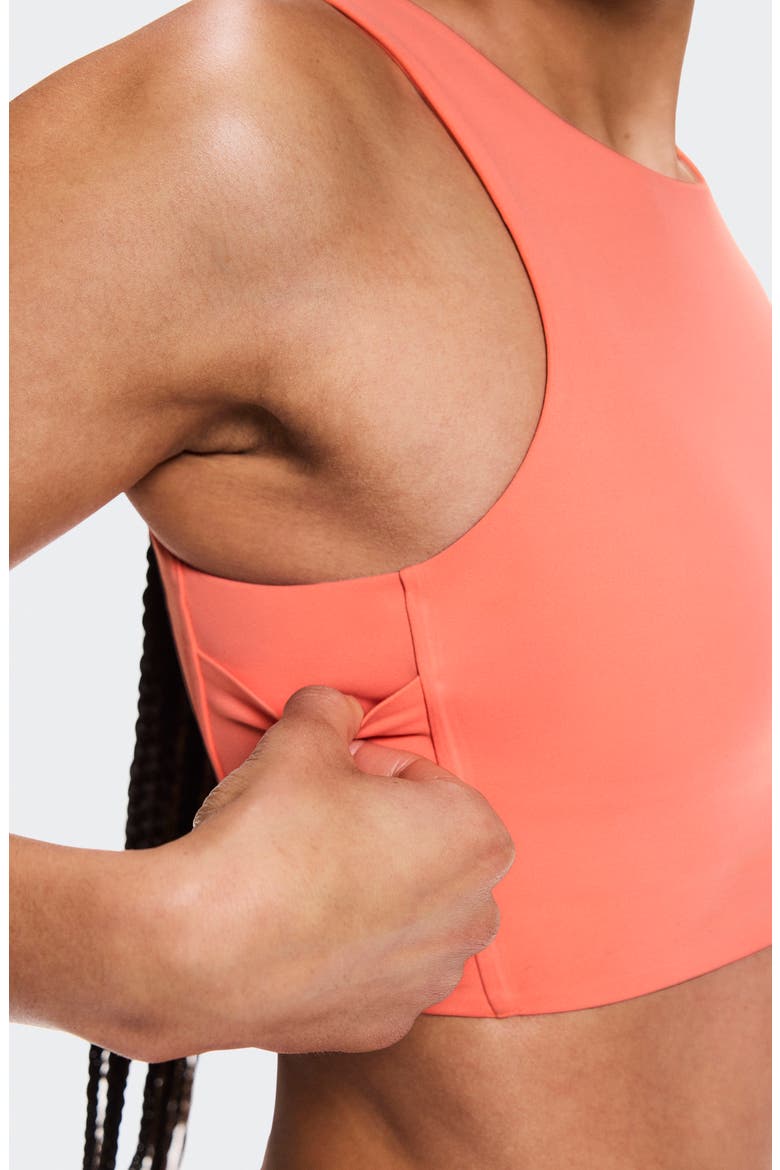 Core 2-in-1 Crop Performance Tank, Alternate, color, REEF