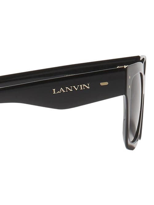Lanvin Lunettes Maxi Rectangle  Signature