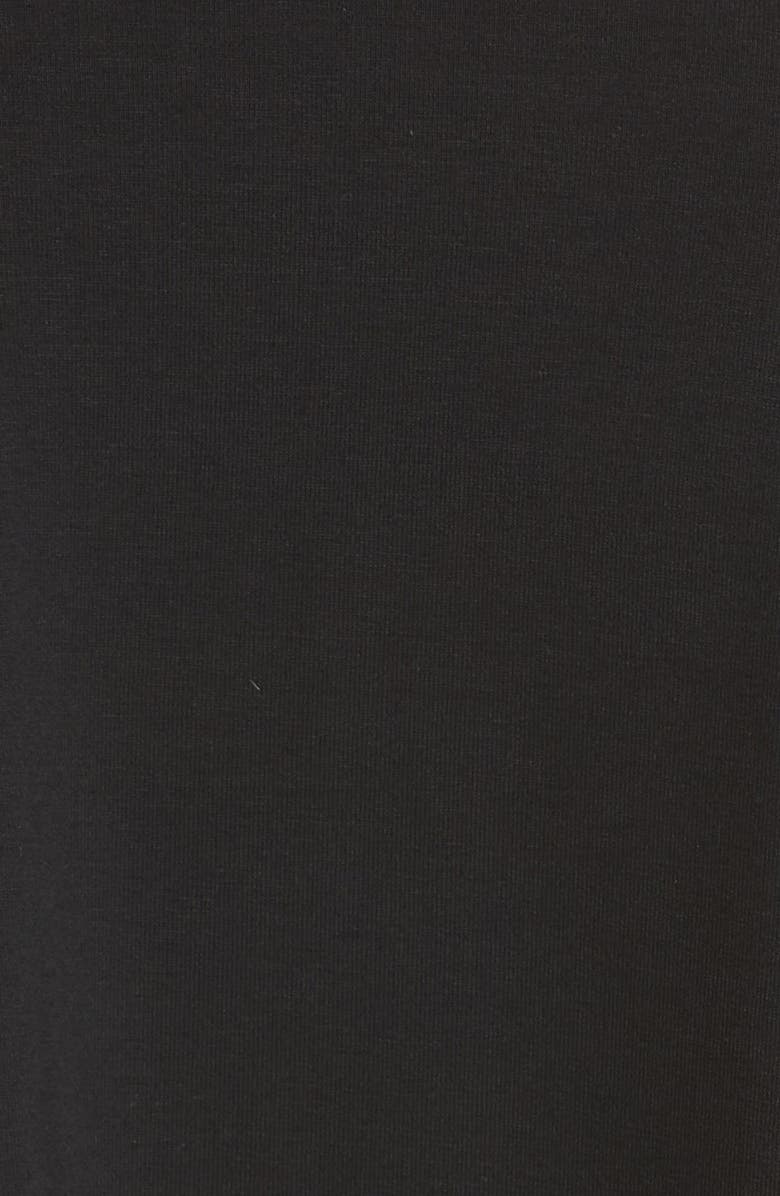 Eileen Fisher Mock Neck Cap Sleeve Top, Alternate, color, 