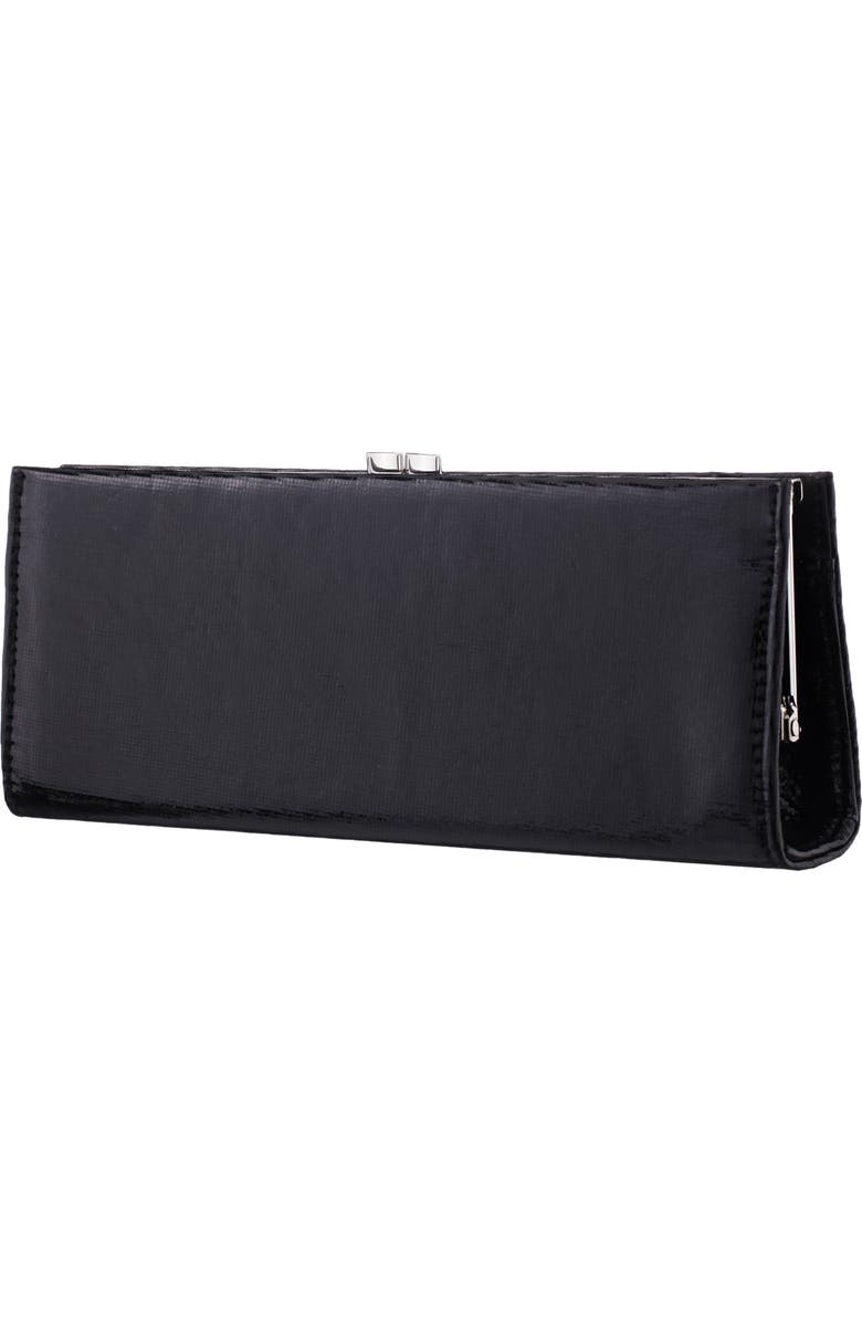 Nina Tierney Clutch, Alternate, color, Black