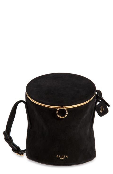 Small La Canette Suede Crossbody Bag