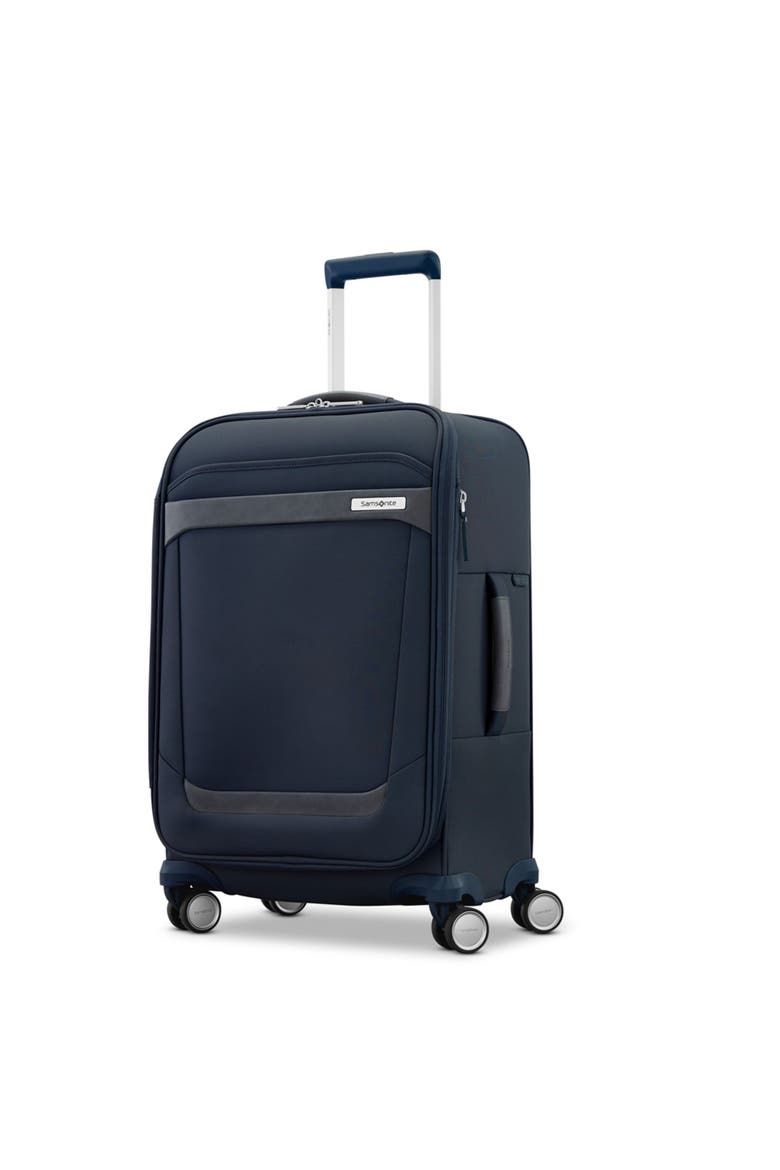 Elevation Softside 2 Piece Set Duffel & Expandable 22" Carry On Lugage, Alternate, color, Midnight Blue