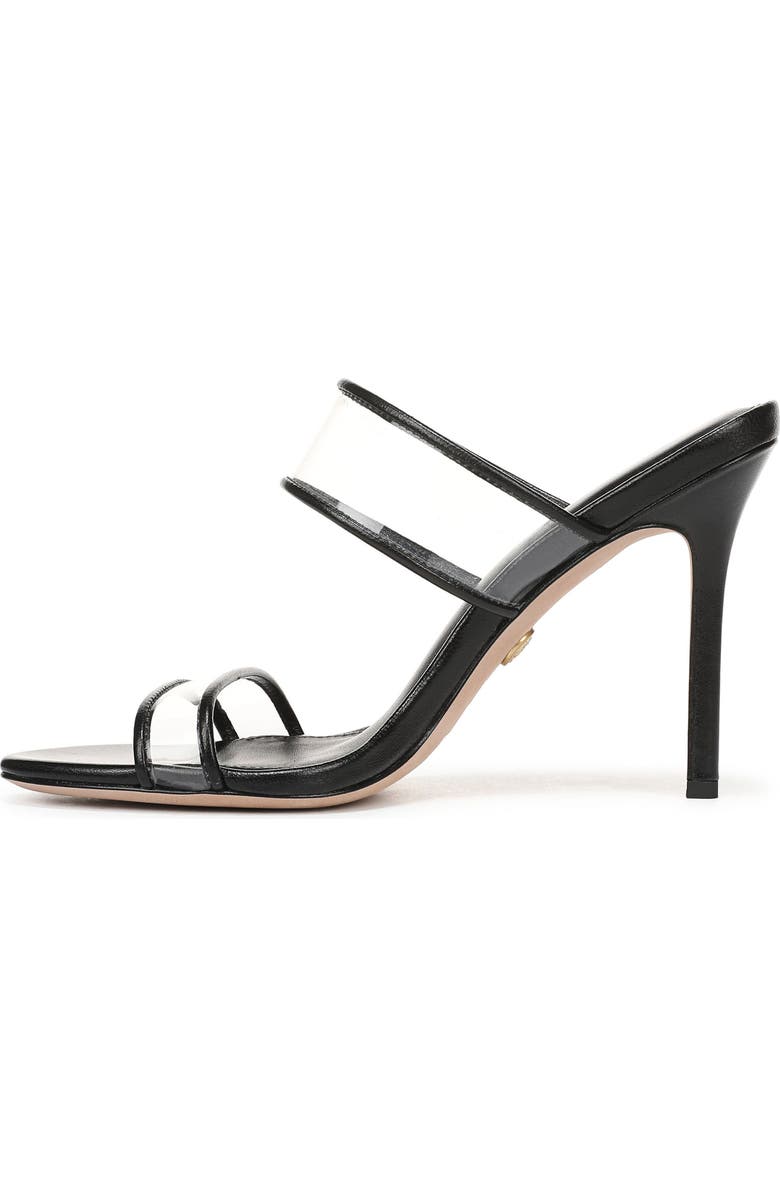 Veronica Beard Asha Sandal, Alternate, color, Clear/ Black