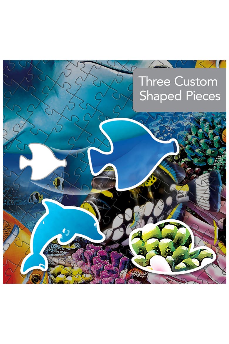 Turtle Sailing 1000 Piece Shaped Puzzle, Alternate, color, Multicolor