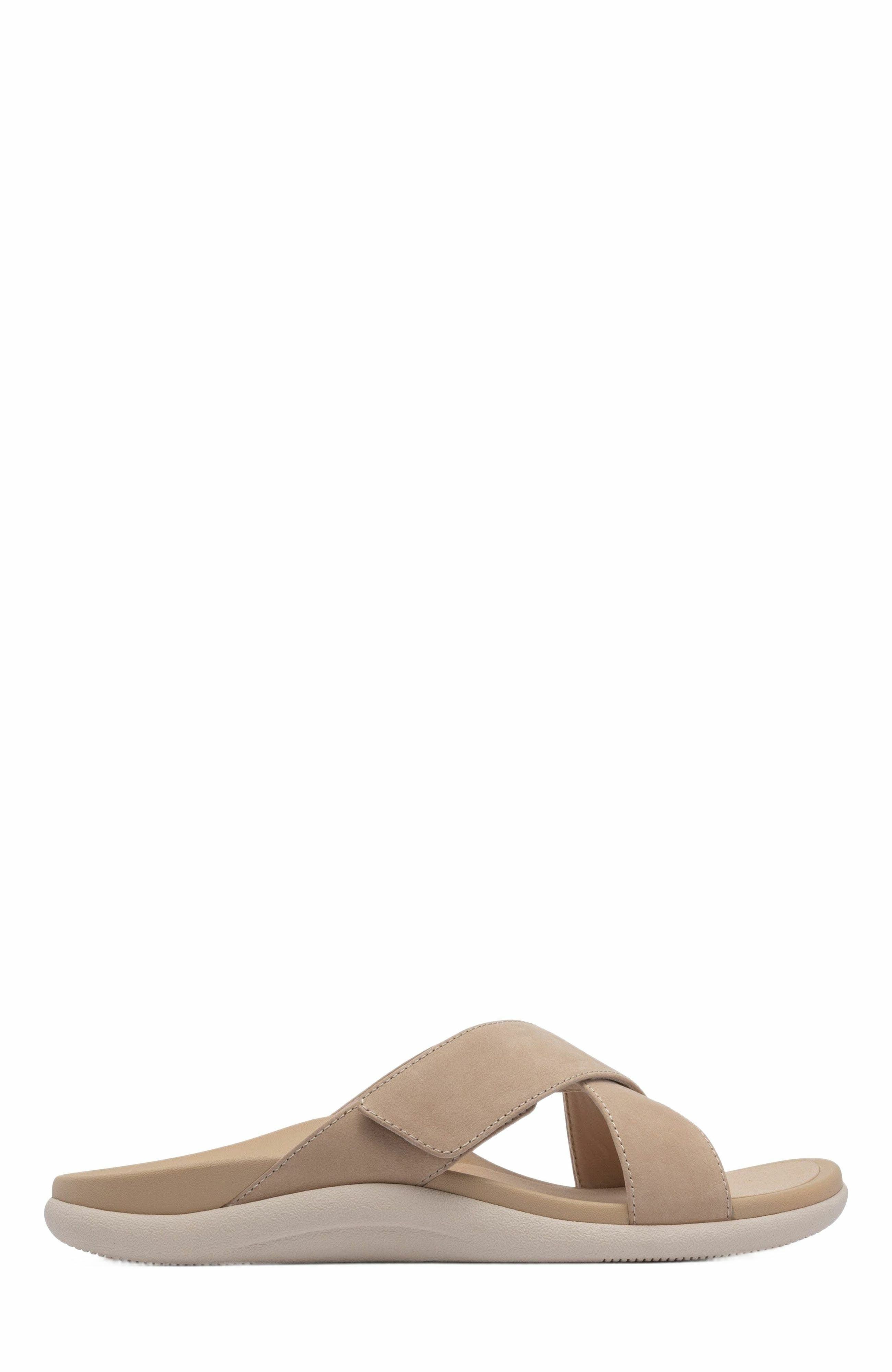 Laguna Slide, Alternate, color, Sand Leather - Regular