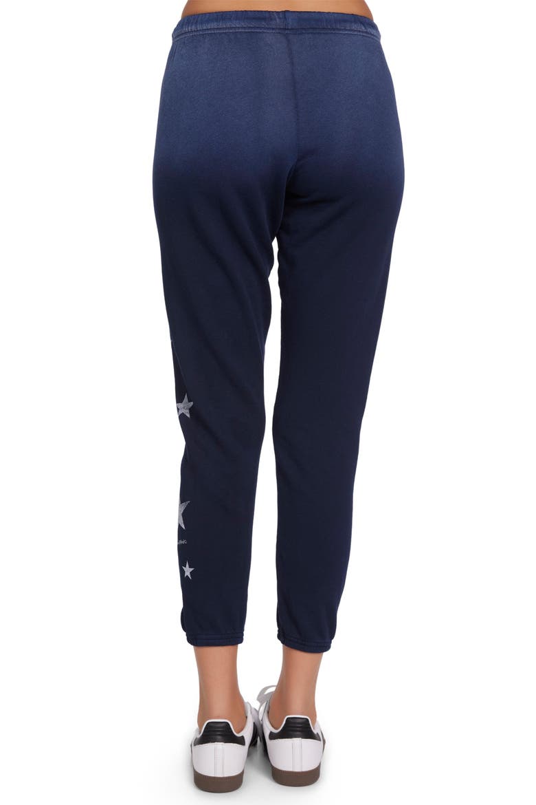 Alana Vintage Stars Sweatpants, Alternate, color, Navy Ombre