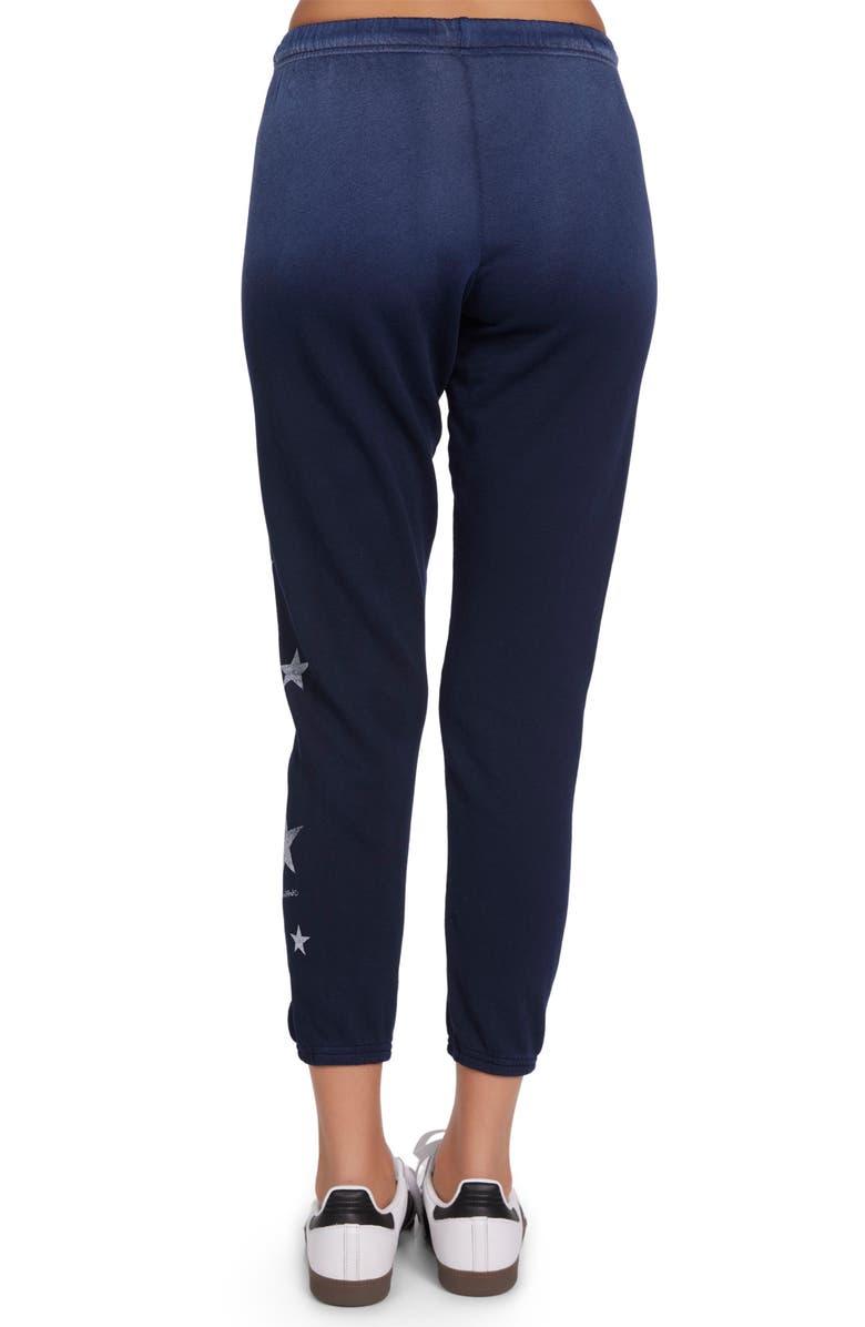 Lauren Moshi Alana Vintage Stars Sweatpants, Alternate, color, Navy Ombre