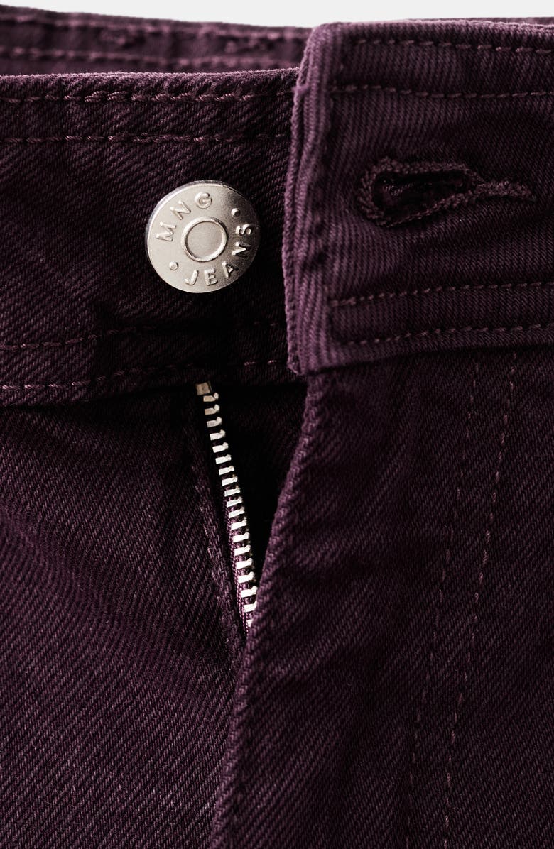 Catherin Frayed High Waist Wide Leg Culotte Jeans