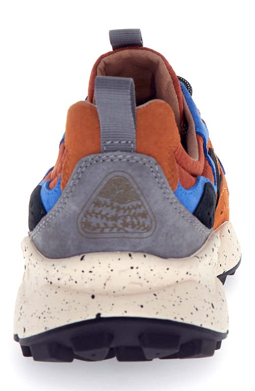 Flower Mountain Yamamo 3 Sneaker In Orange