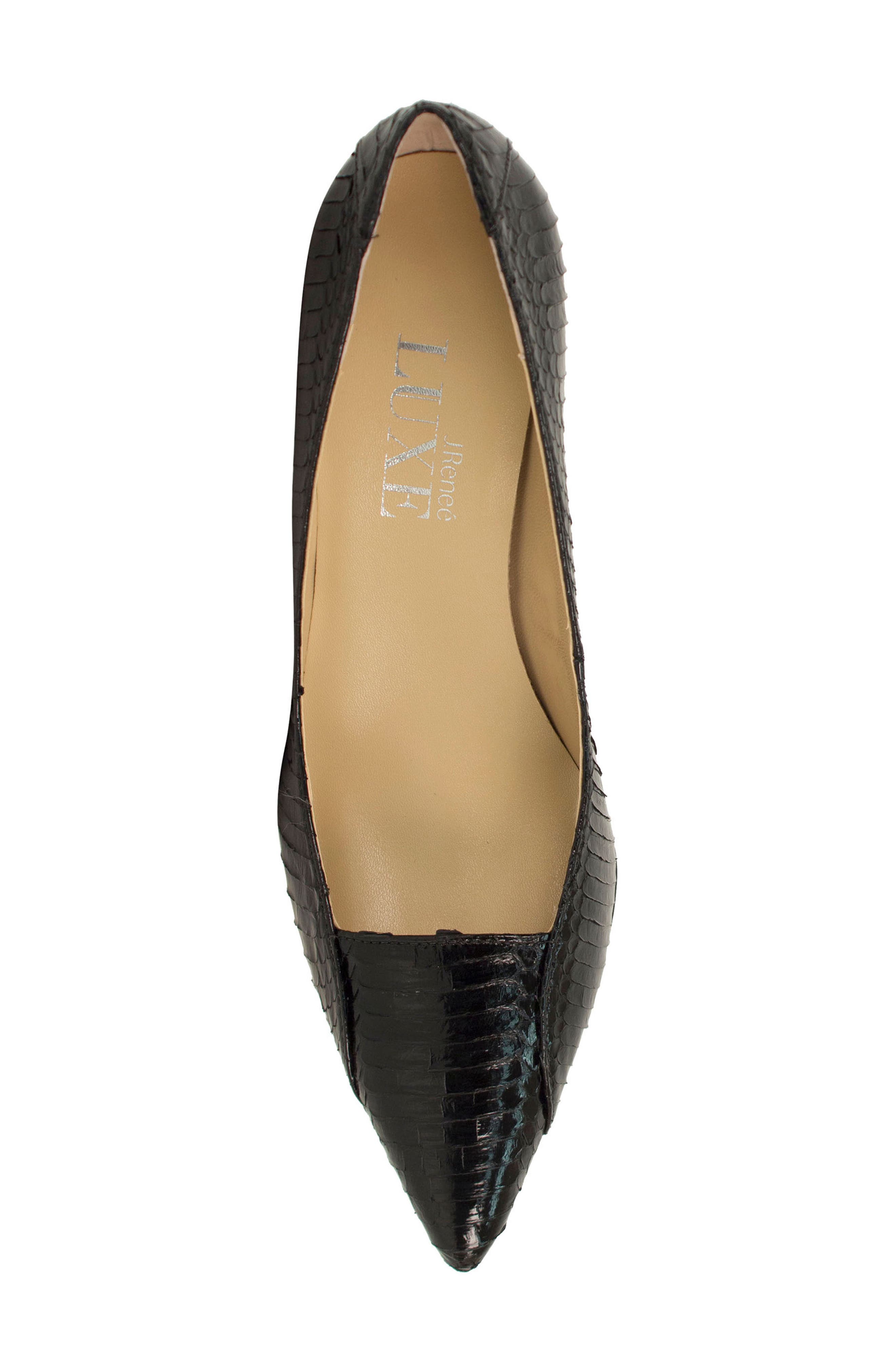 J. Reneé Cobra Pointed Toe Pump, Alternate, color, 