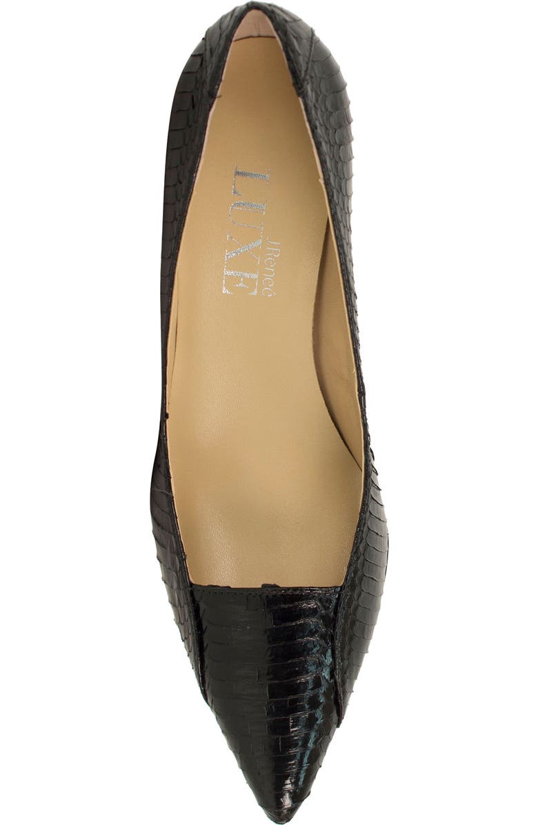 J. Reneé Cobra Pointed Toe Pump, Alternate, color,