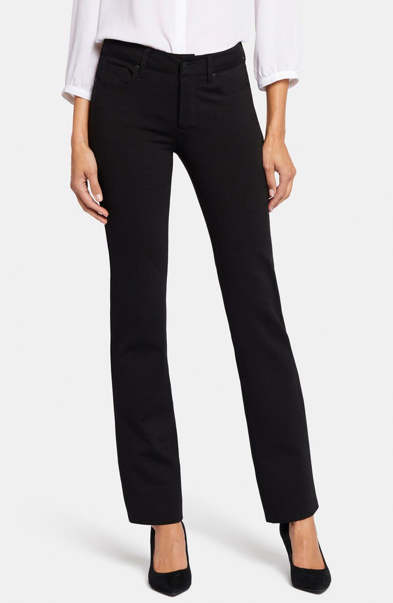 NYDJ Straight Leg Ponte Pants, Main, color, 