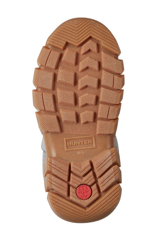 Hunter Kids' Intrepid Snow Boot In Gray