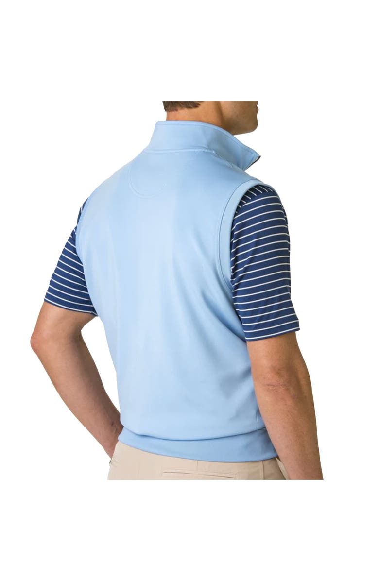 Fairway & Greene Caves Mens Golf Quarter-Zip Vest, Alternate, color, Bluff