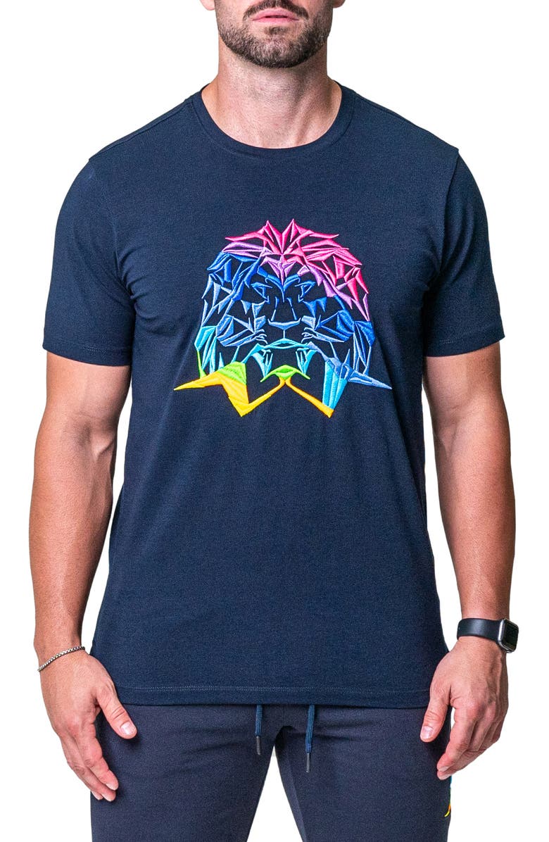 Maceoo Neon Graphic Tee, Main, color, 