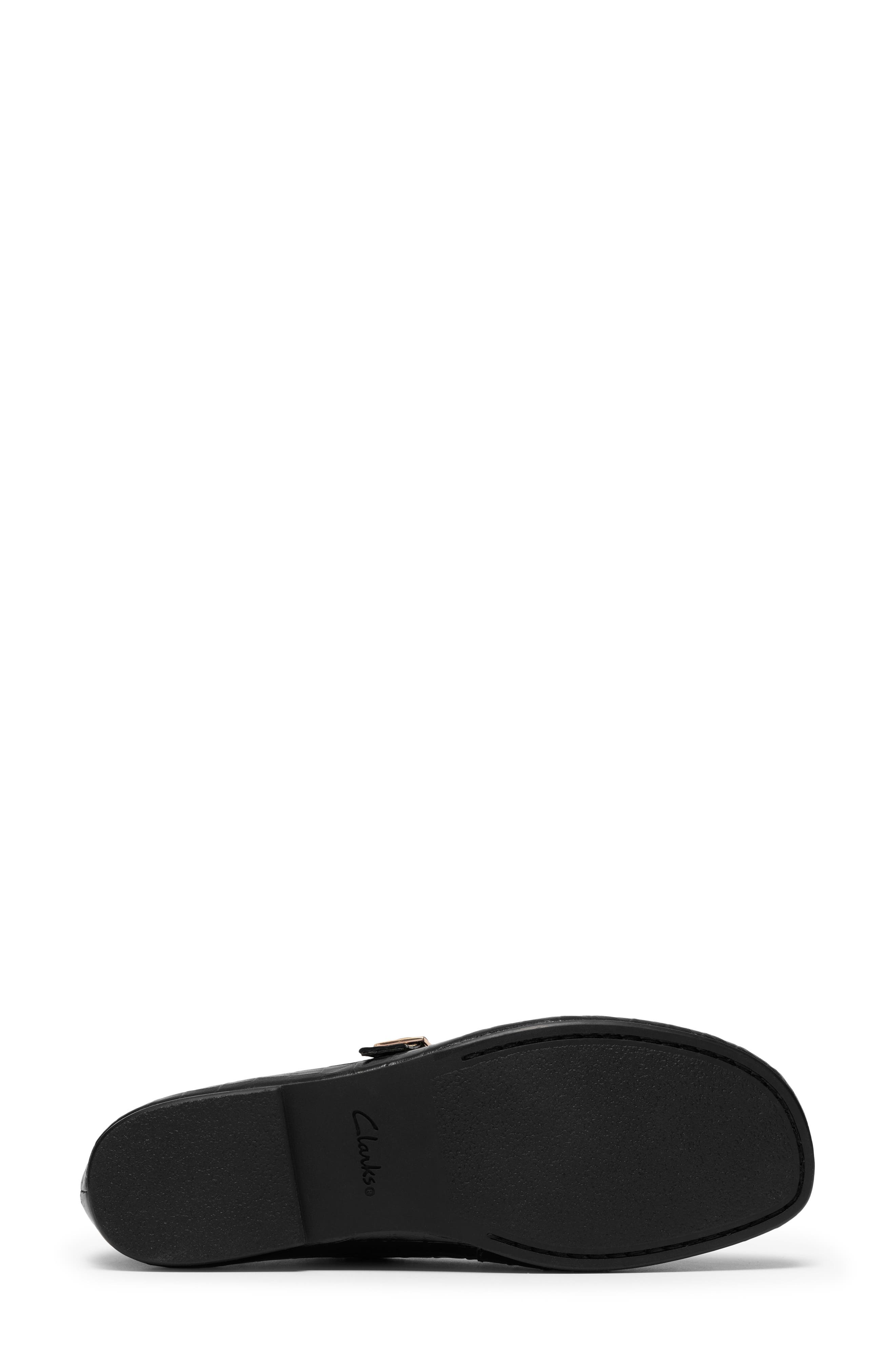 Livia Jane Leather Mary Jane Flat, Alternate, color, BLACK CROC