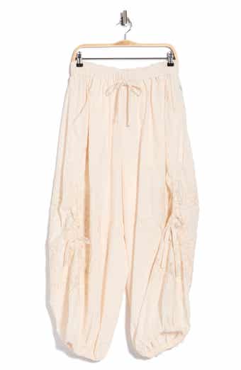 Wild Bloom Embroidered Pants