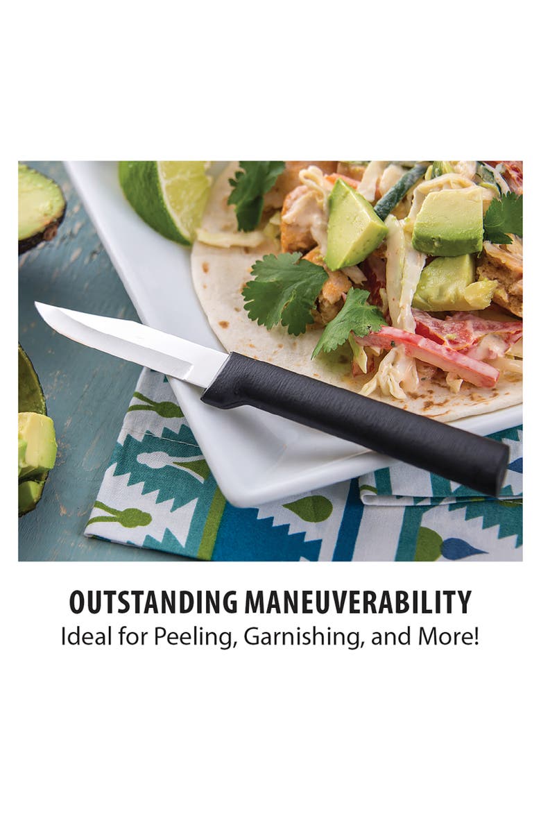 Rada Cutlery 2.5-Inch Peeling Paring Knife, Alternate, color, Black