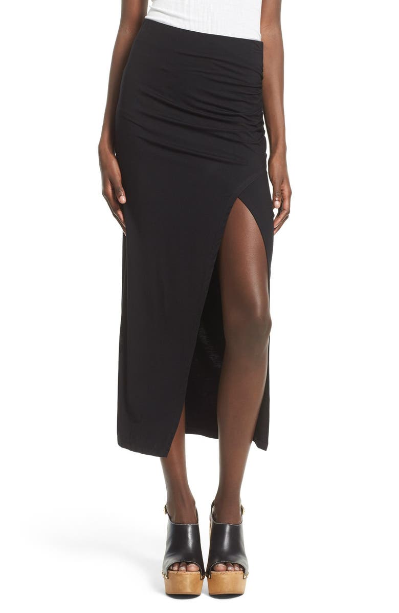ASTR the Label ASTR High Slit Maxi Skirt, Main, color, 