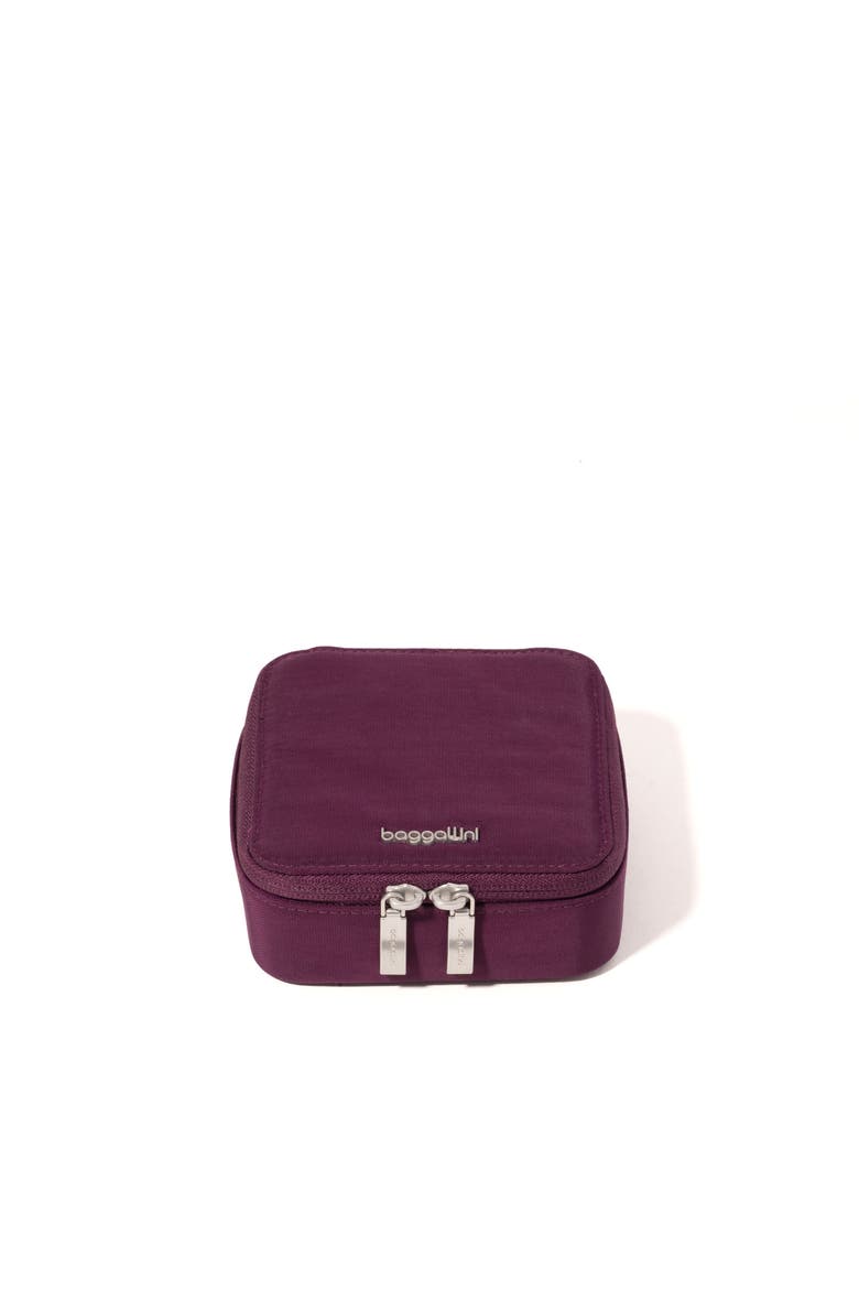 Travel Jewelry Box, Main, color, MULBERRY