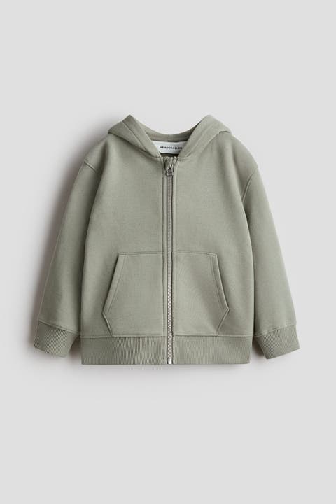 Cotton Zip-through Hoodie