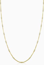 Oradina 14K Yellow Gold Vicenza Rolo Chain