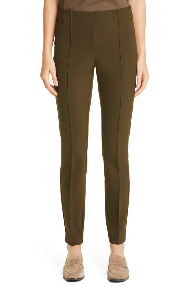 Gramercy Acclaimed Stretch Pants, Main, color, GARLAND GREEN