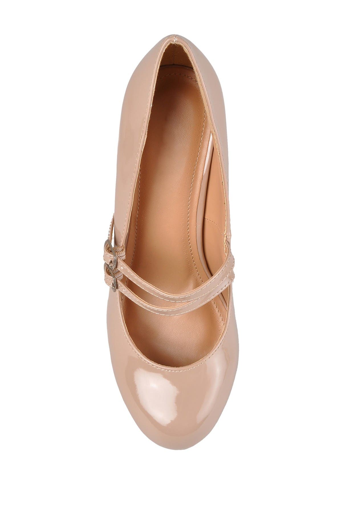 JOURNEE Wendy Patent Mary Jane Pump, Alternate, color, BLUSH