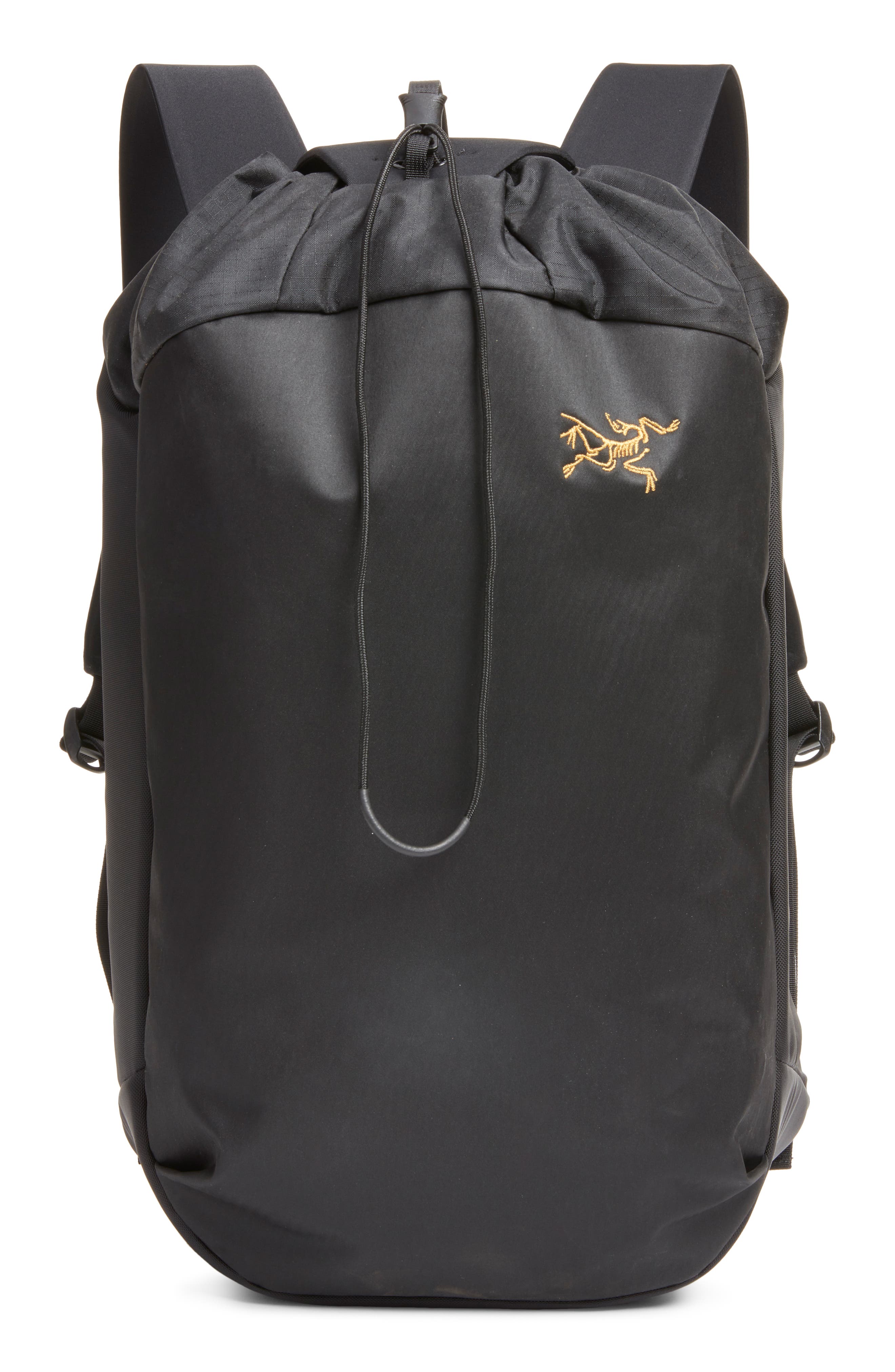 Arc'teryx Arro 20 Water Resistant Nylon Bucket Backpack, Main, color, 