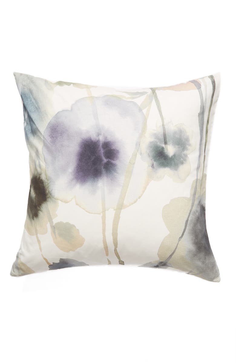 Treasure & Bond Floral Print Euro Sham, Main, color, 