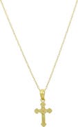 CANDELA JEWELRY 14K Gold Crucifix Necklace