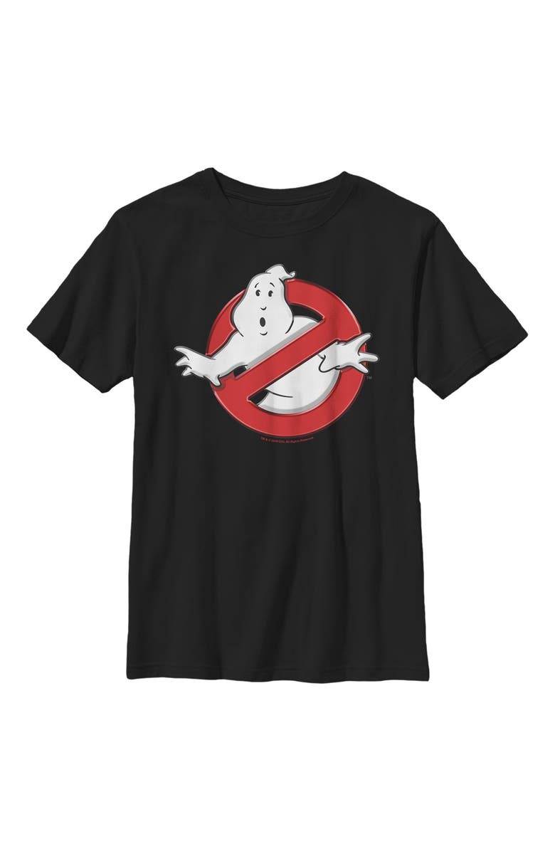 Ghostbusters Boy's Ghostbusters Classic Logo Graphic T-Shirt, Main, color, Black