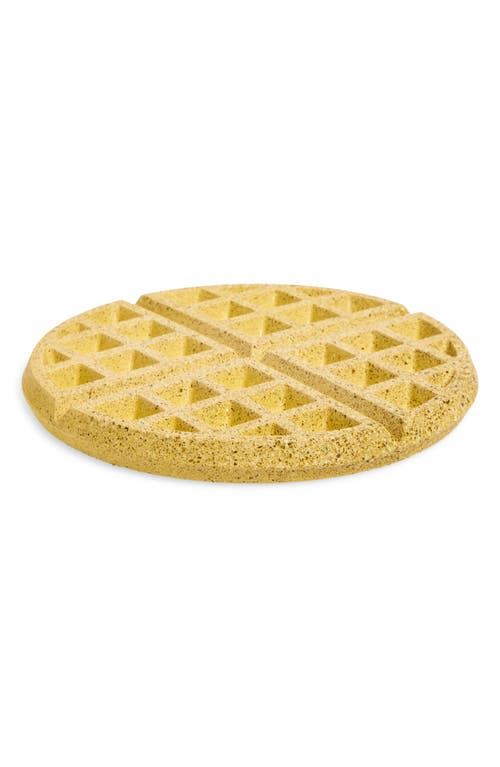 Pretti.cool Waffle Trivet In Yellow