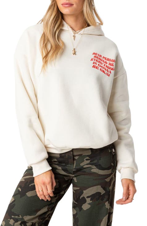 Women s EDIKTED Fleece Sweatshirts Hoodies Nordstrom