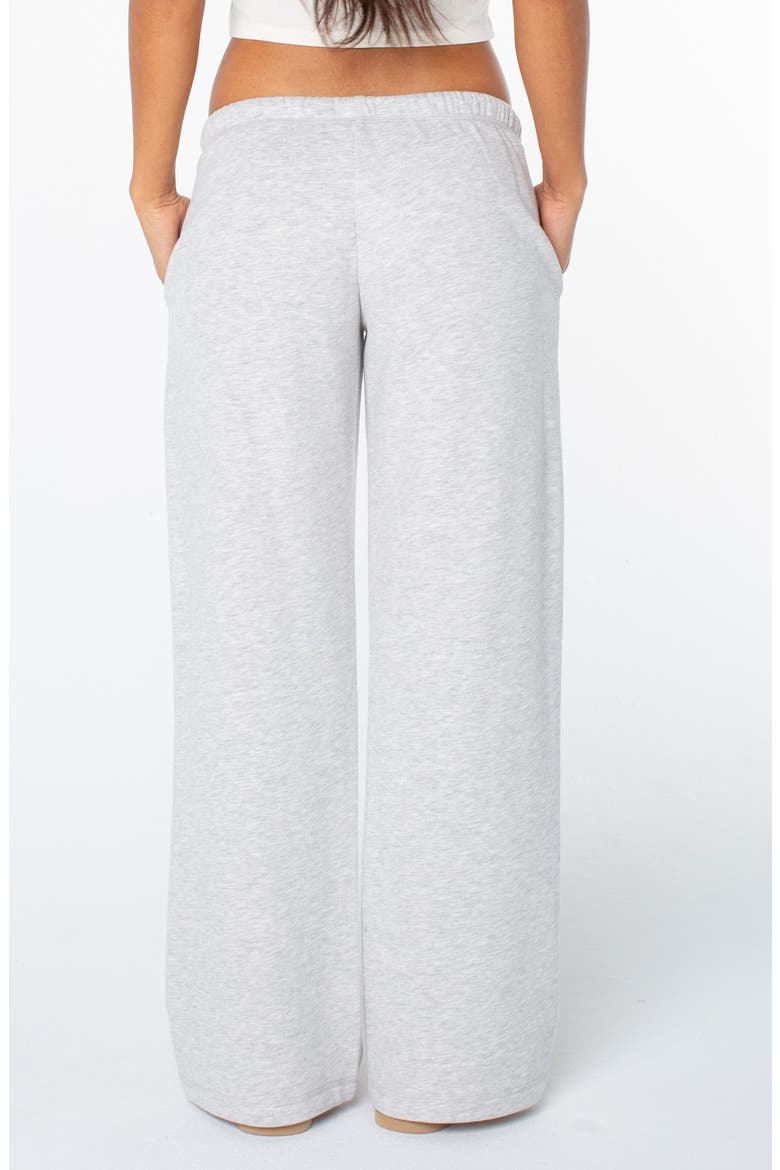 Ariel Wide Leg Pants, Alternate, color, HTHR GREY
