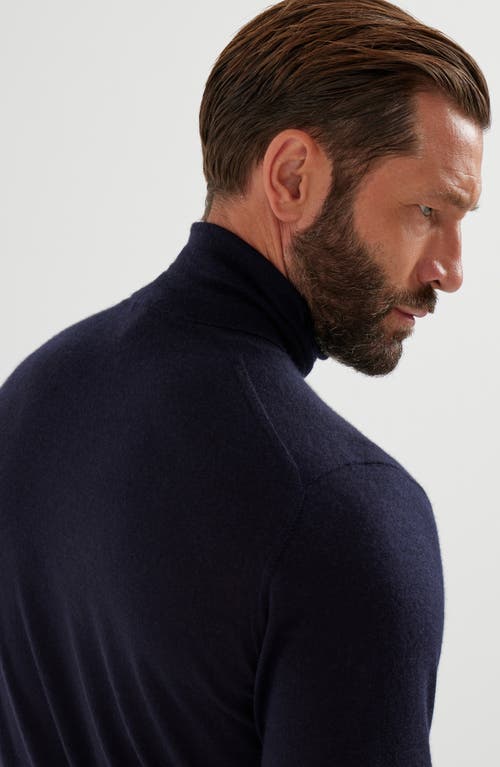 Brunello Cucinelli Cashmere And Silk Lightweight Sweater In Blue