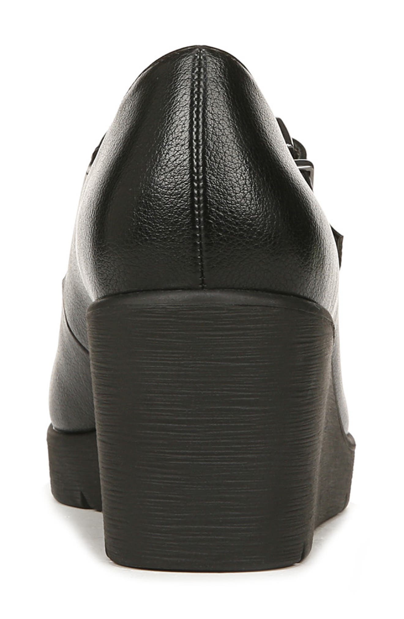 SOUL NATURALIZER Adore Mary Jane Wedge, Alternate, color, Black Synthetic