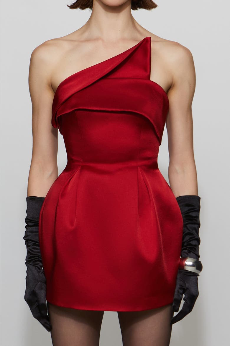 Ayla Dress, Alternate, color, Lipstick Red
