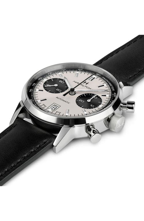Hamilton American Classic Intra-matic Auto Chrono In Metallic