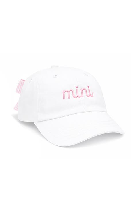 Mini Bow Baseball Hat (Little Kid, Big Kid)