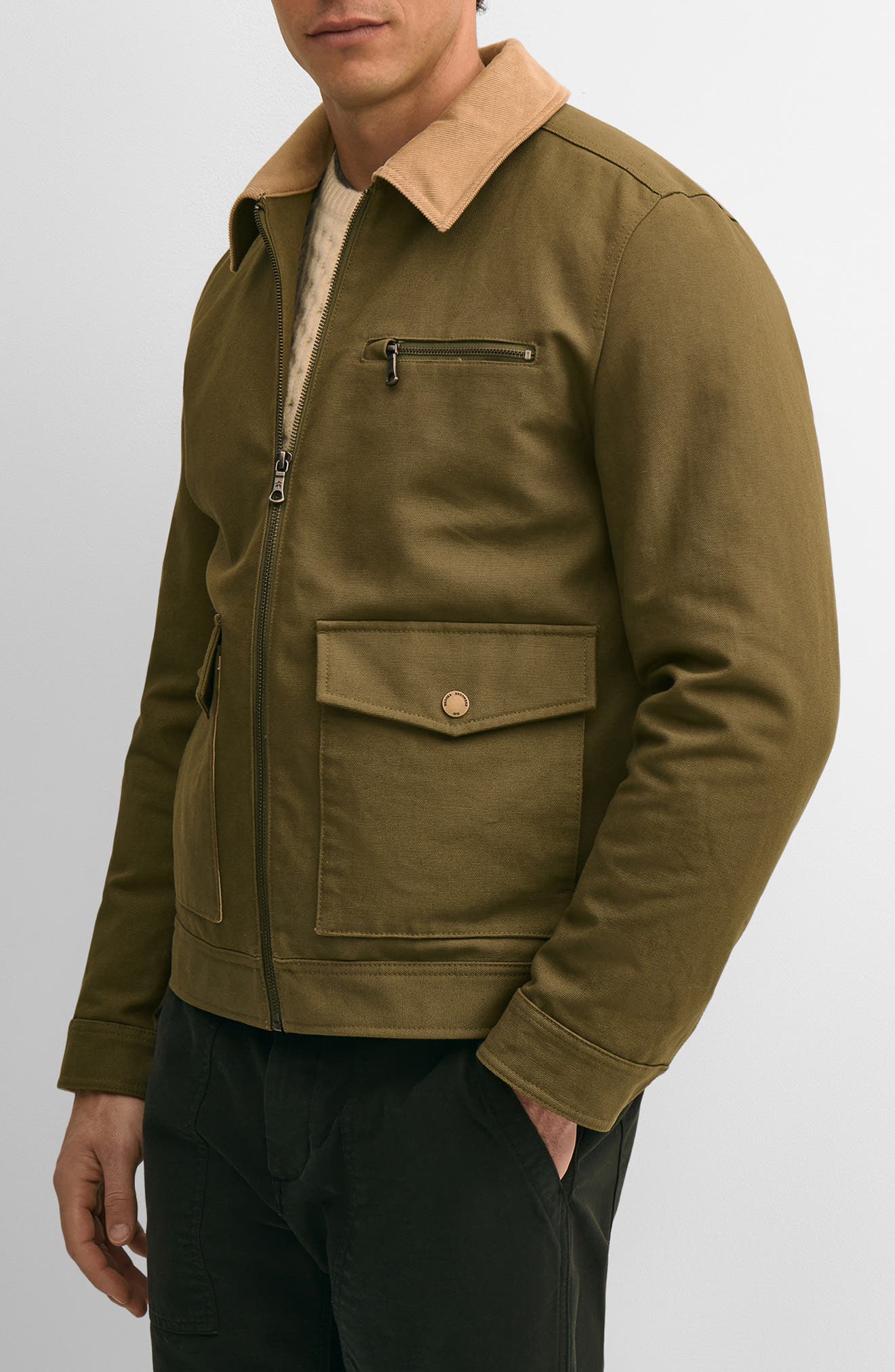 selected BURNT OLIVE