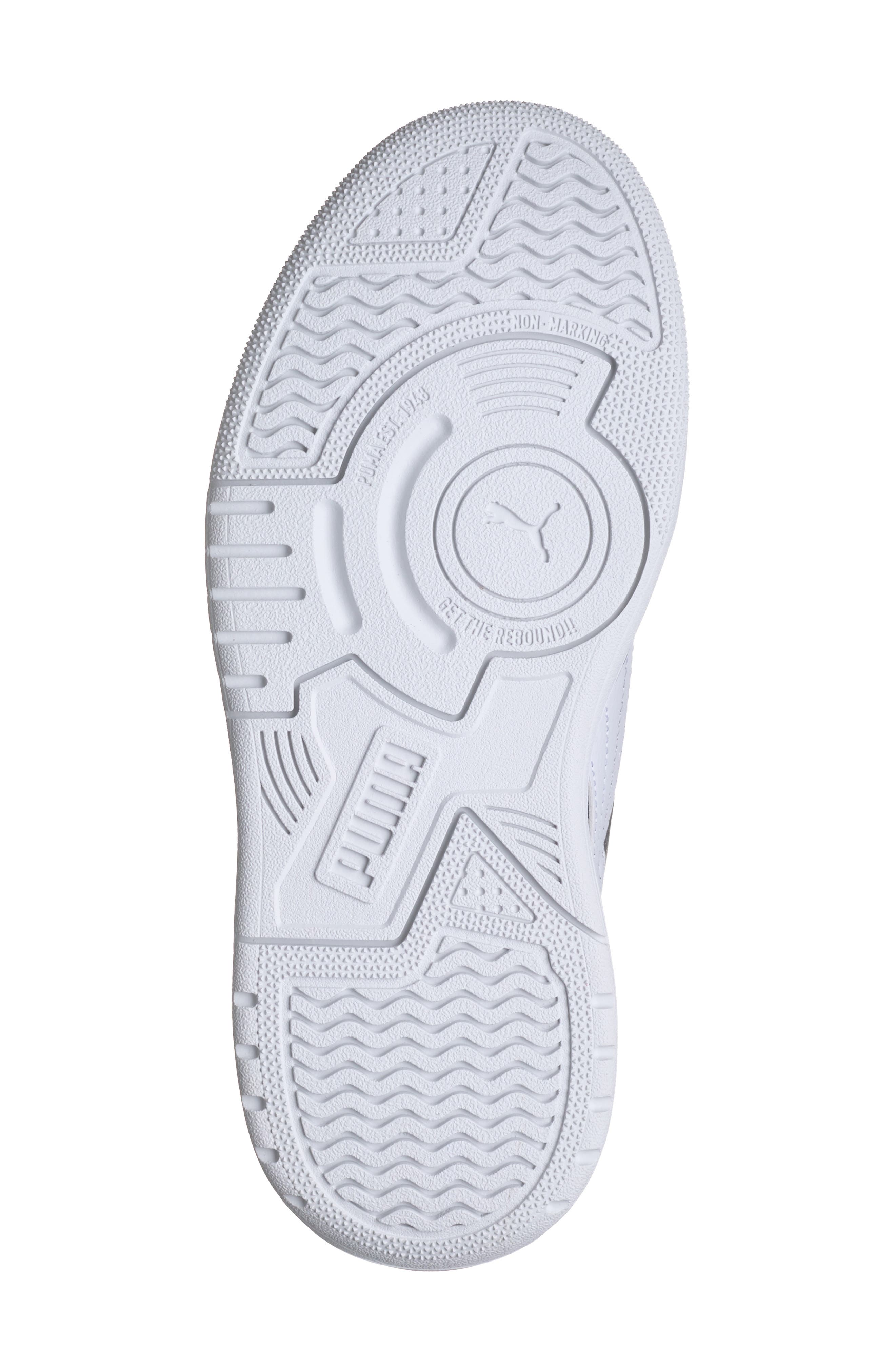 PUMA Kids' Rebound Retro Sneaker, Alternate, color, Galactic Gray-Puma White-Black