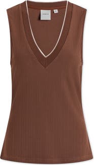 Varley Corby V-Neck Modal Blend Tank