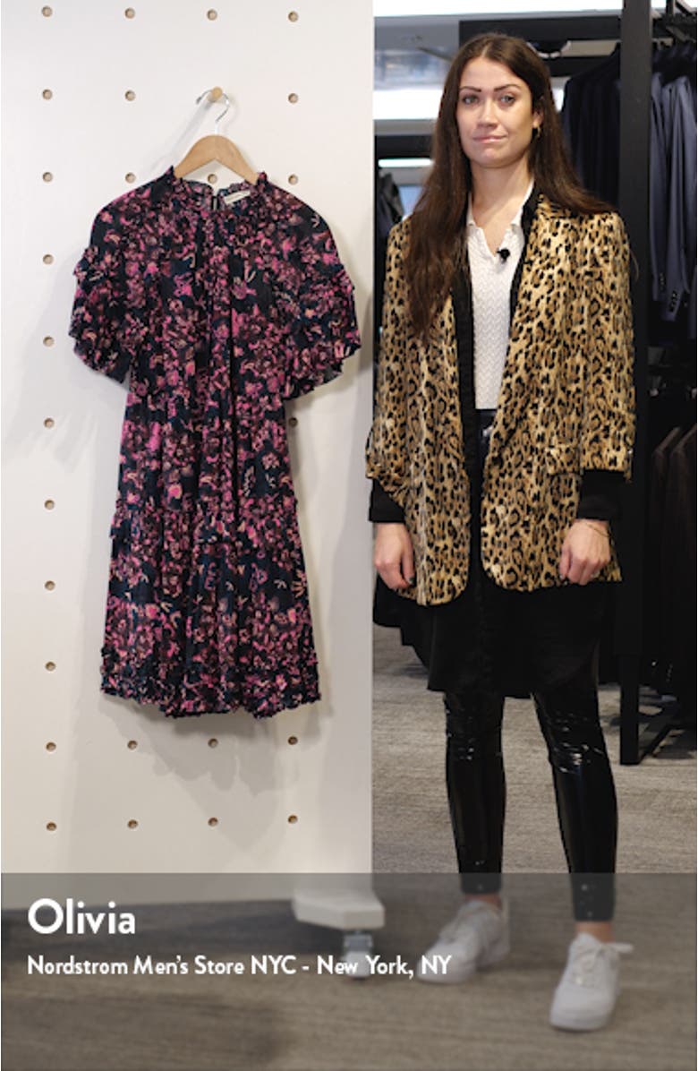 Fawn Tiered Floral Dress, sales video thumbnail