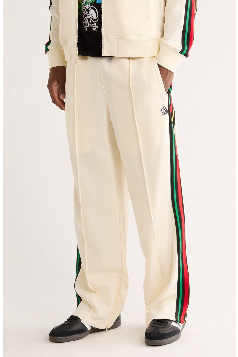 Bass Cotton Blend Track Pants, Main, color, WINTER WHITE