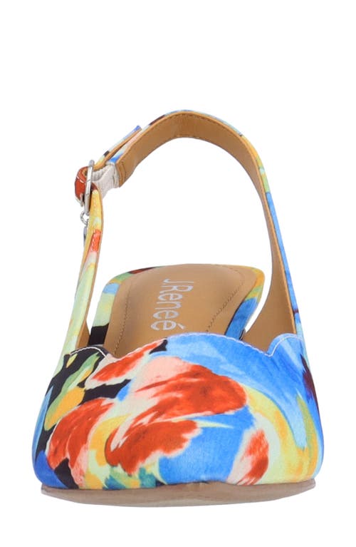 J. RENEÉ J. RENEÉ ANARA SLINGBACK POINTED TOE PUMP 